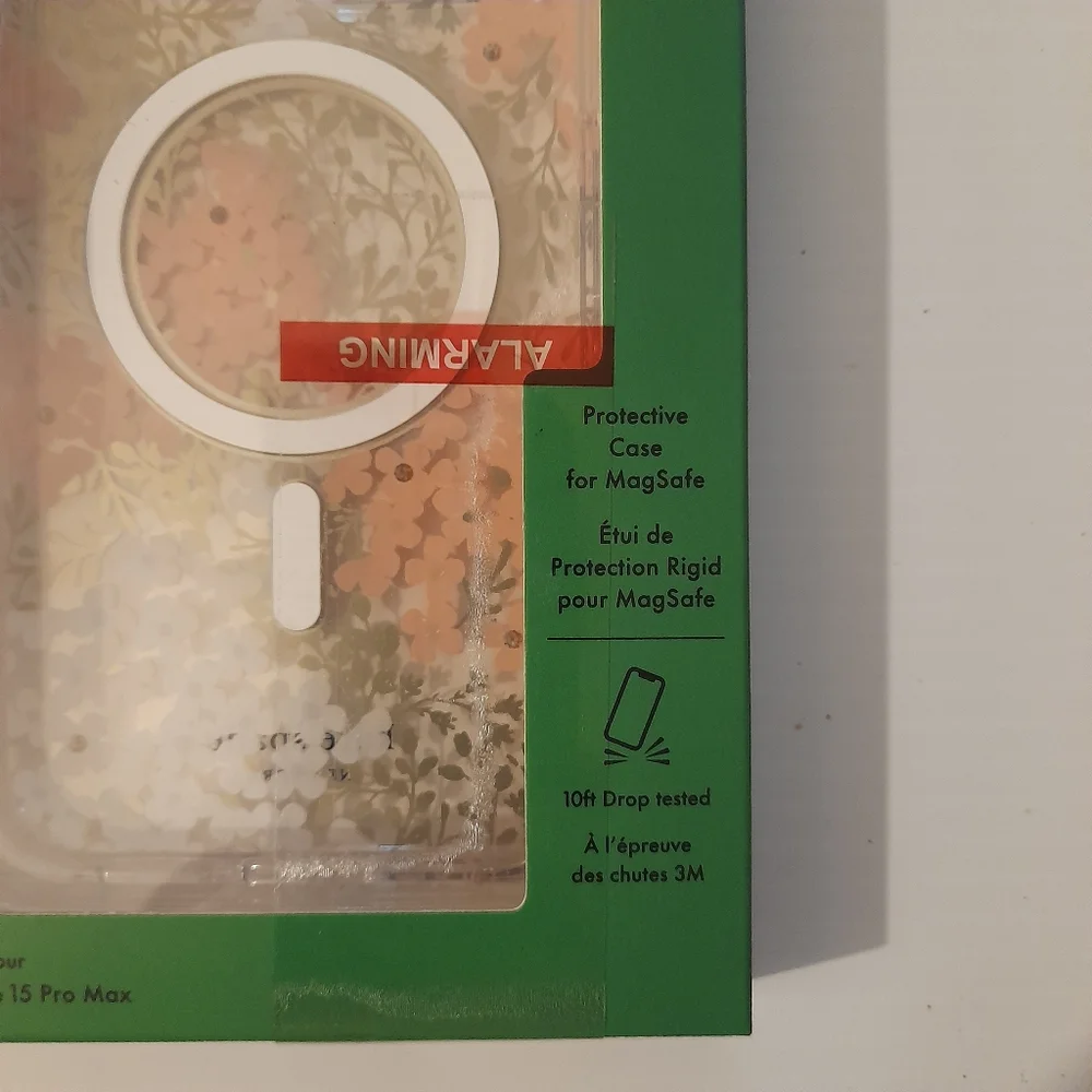 ● NIB Kate Spade | iPhone 15 promax Case with Magsafe 10 ft drop tested - Picture 4 of 16